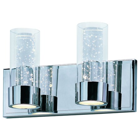 Maxim Sync 2-Light Led Vanity 20902CLPC